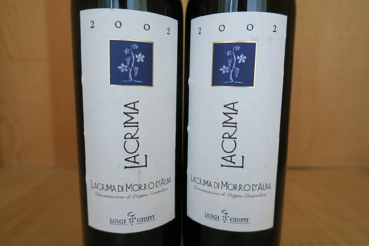 wineluvs1円~2002年 ラクリマ ディ モッロ ダルバ ジュスティ ピエルジョヴァンニ【2本セット】P5-1011拍卖