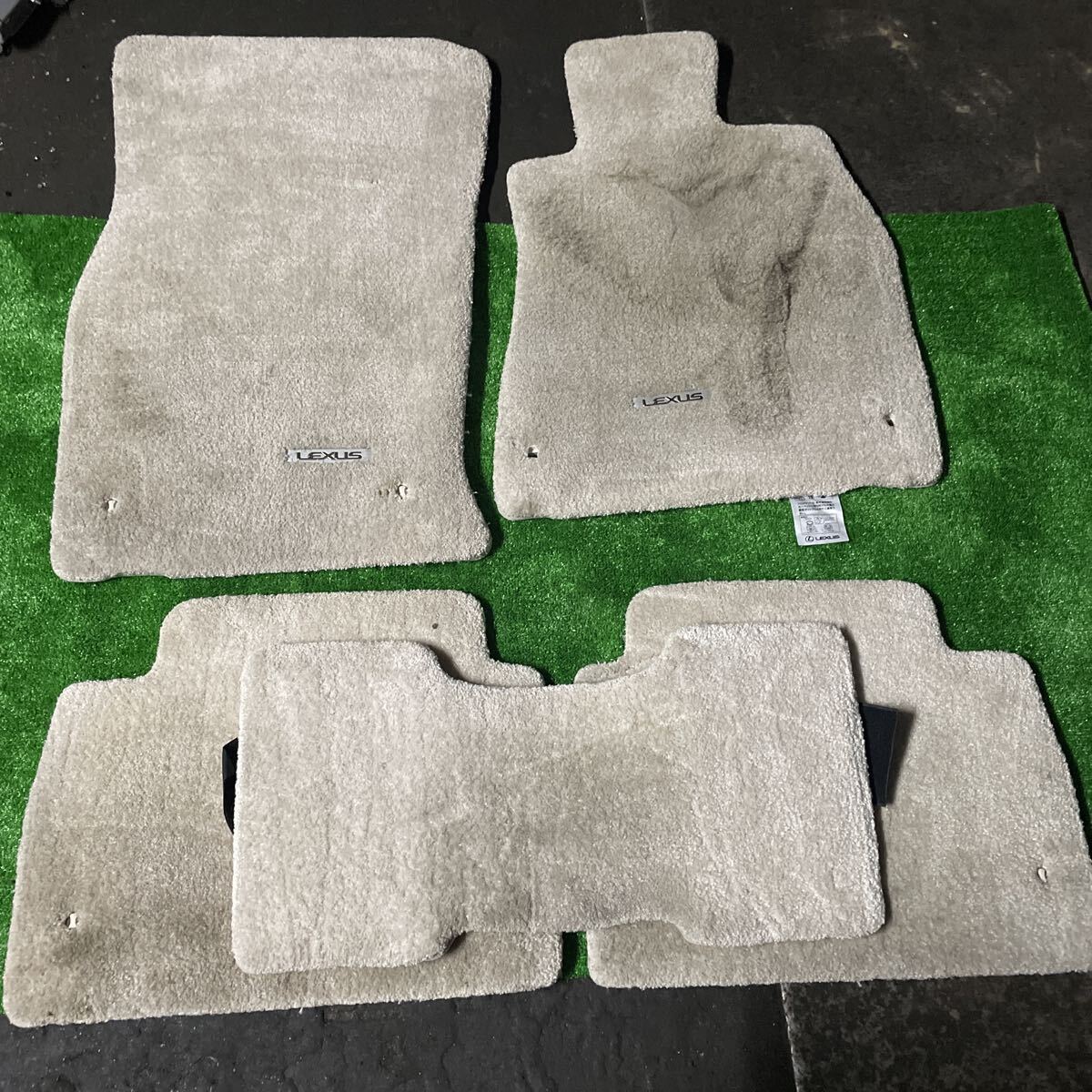 レクサス LS LS460 LS460L LS600h LS600hL UVF46 USF40/45/46 純正 フロアマット A7拍卖