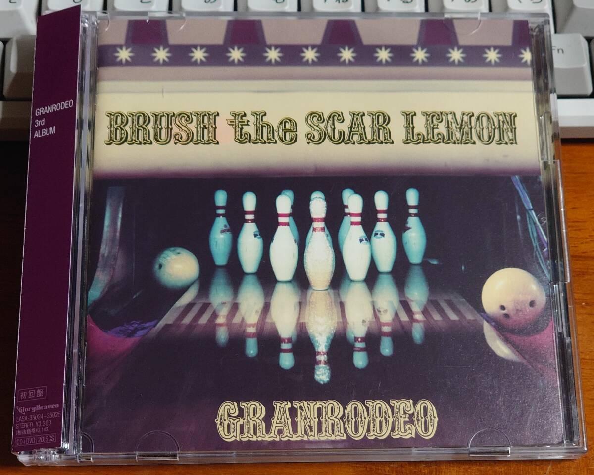 送料込み:中古★GRANRODEO / グランロデオ★BRUSH the SCAR LEMON / ブラッシュ・ザ・スカー レモン★【初回限定盤(CD+DVD)】拍卖
