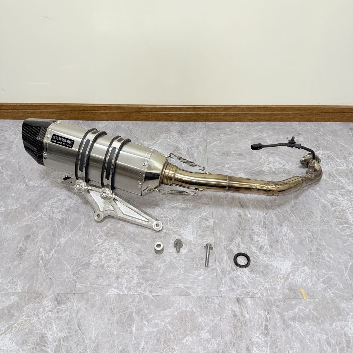 シグナスX 5型 SED8 BEAMS CORSA-EVO Ⅱ ビームス マフラー ステン カーボン シグナス 拍卖