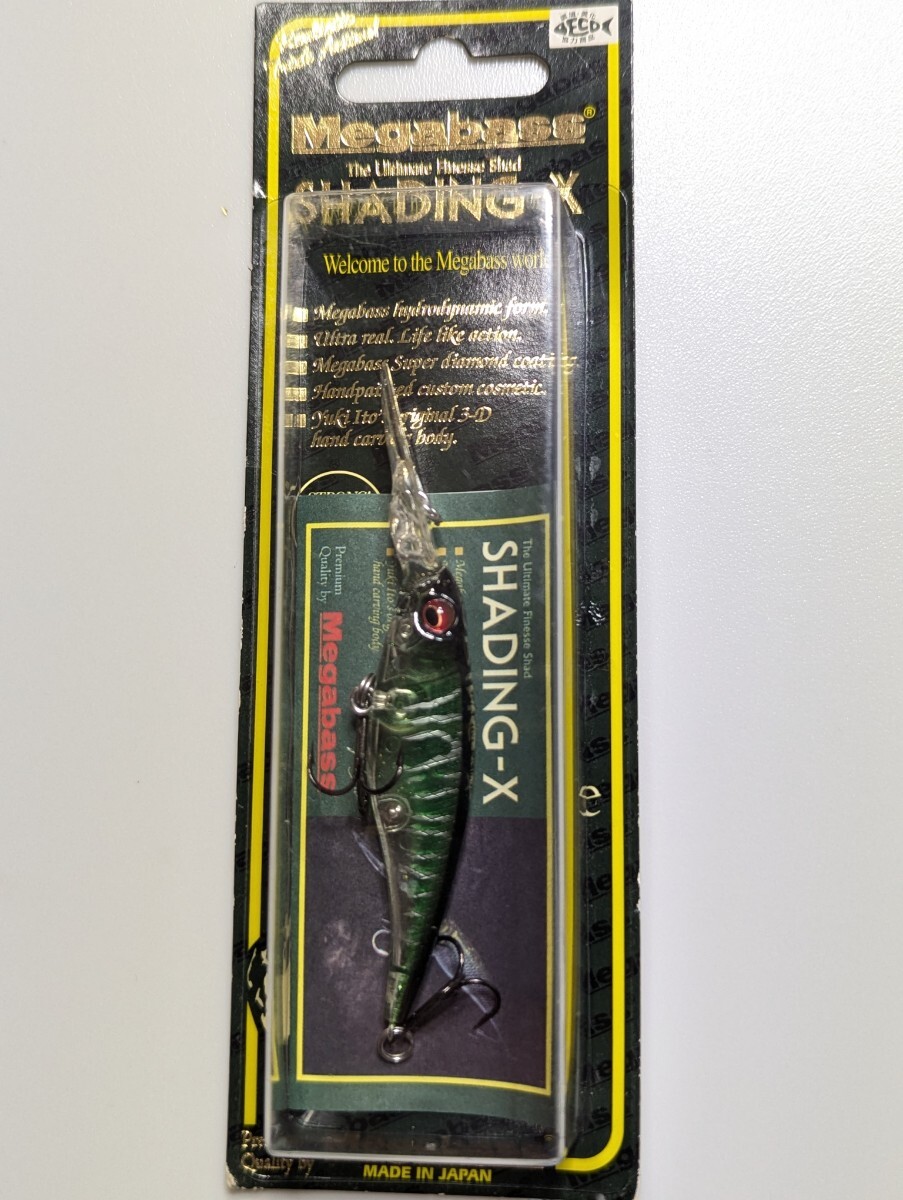 メガバス Megabass SHADING-X (シャッディングX) 限定カラー SP-C #SB CLEAR TIGER拍卖