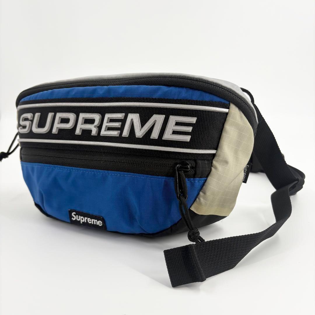 Supreme シュプリーム Waist Bag 23AW "Blue" 481 バッグ 青 ショルダー ボディバッグ ウエスト拍卖