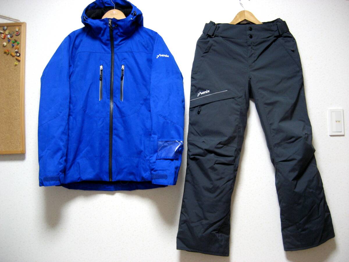 超美品 フェニックス 延べ使用日数2日 高機能ウェア 上下Mサイズ ☆ デサント ゴールドウィン ミズノ サロモン オンヨネ☆拍卖