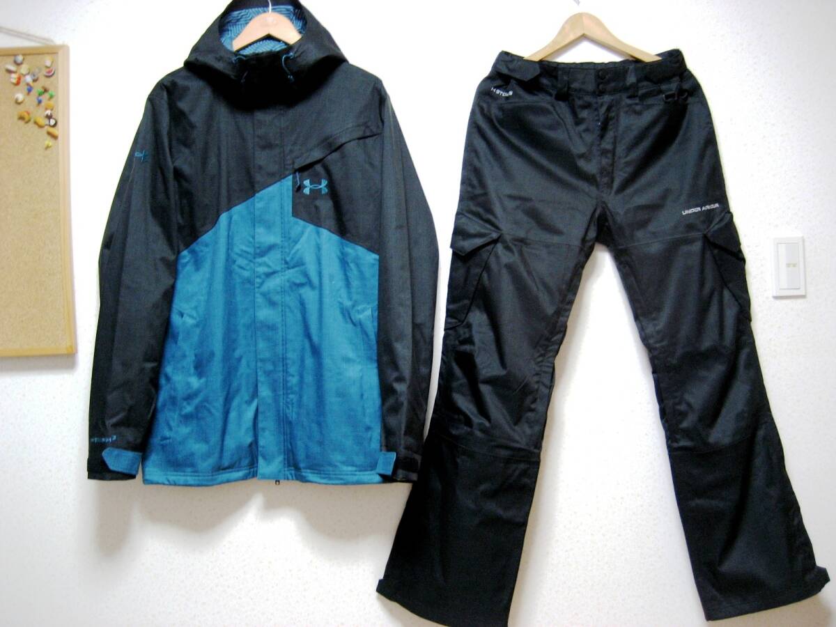 アンダーアーマー 高機能ウェアー上下Mサイズ ☆ ミズノ デサント ゴールドウィン オンヨネ フェニックス☆拍卖