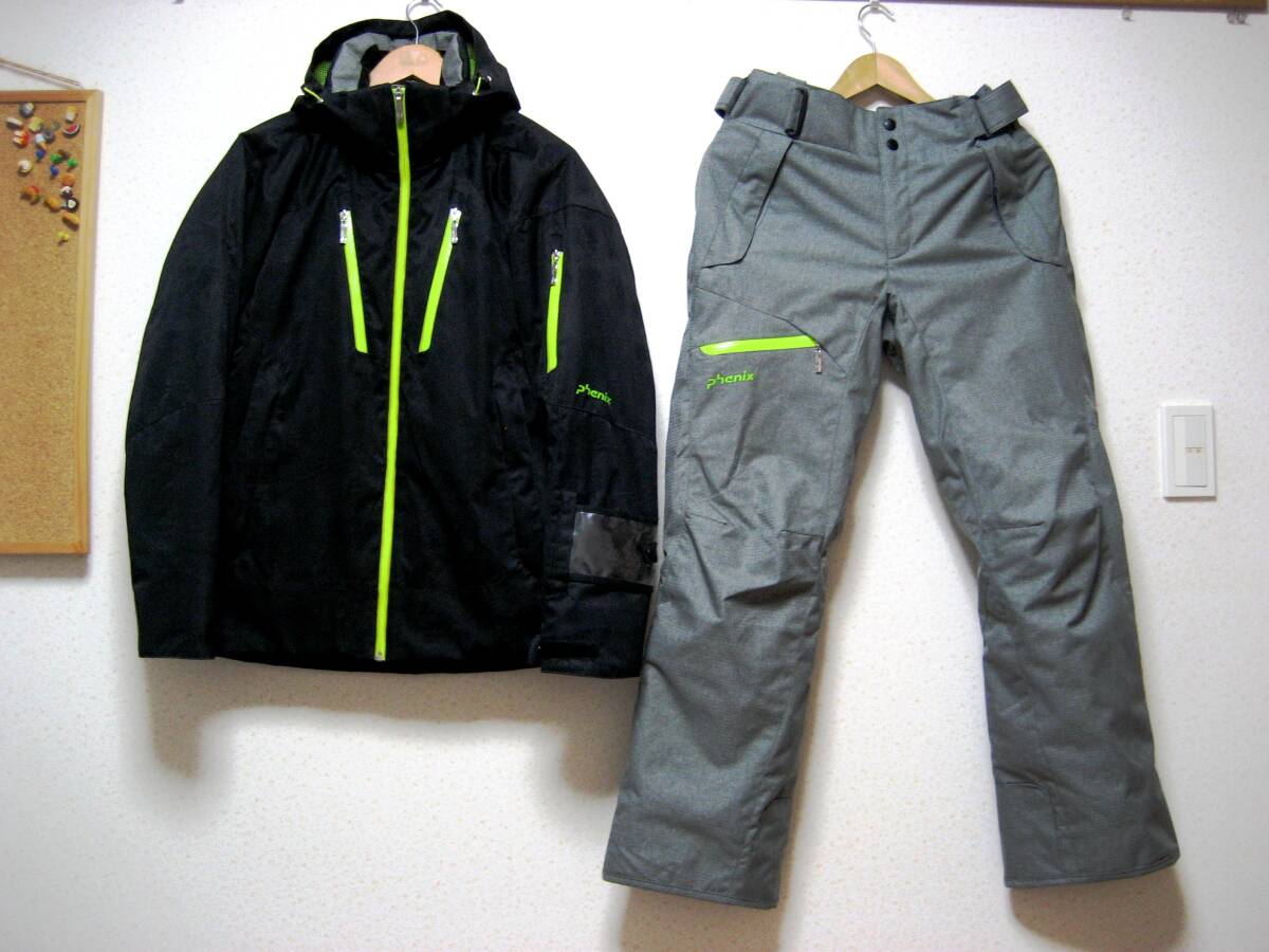 超美品 フェニックス 延べ使用回数3回 高機能ウェア 上下Mサイズ☆ デサント ゴールドウィン ミズノ サロモン オンヨネ☆拍卖
