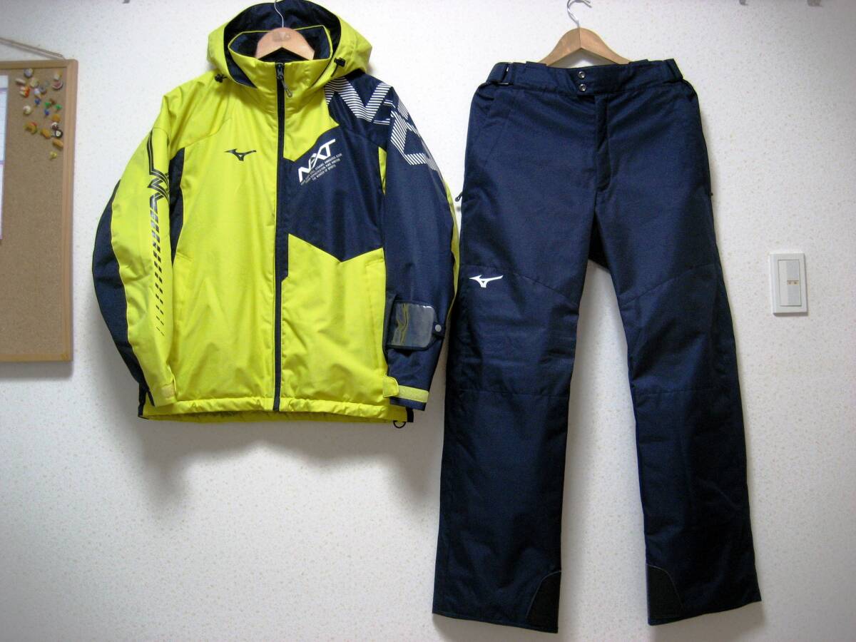 超美品 ミズノ 高機能ウェアー 延べ使用日数2日 上M下L ブレスサーモ☆ デサント ゴールドウィン オンヨネ フェニックス☆拍卖