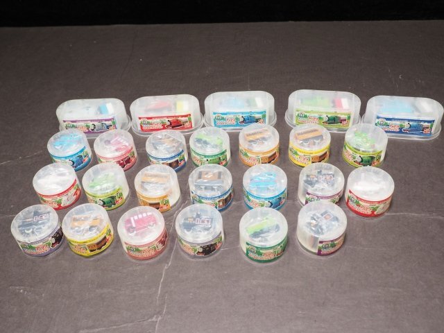 D580 まとめ25点セット きかんしゃトーマスとなかまたち のりものコレクション サークルKサンクス限定 コーヒー おまけ拍卖