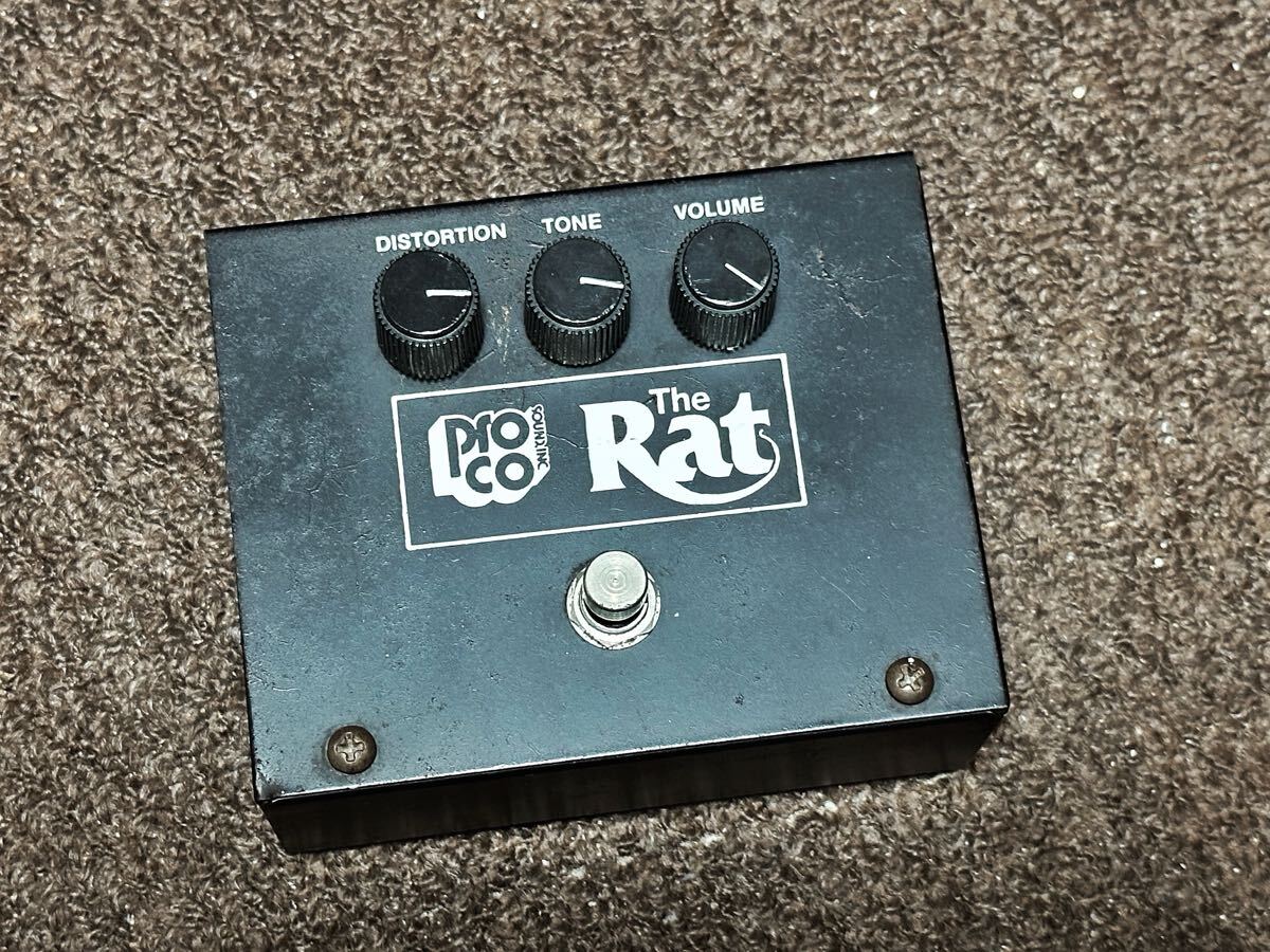 1979年製 ProCo RAT Large Box Toneノブ ビンテージ拍卖