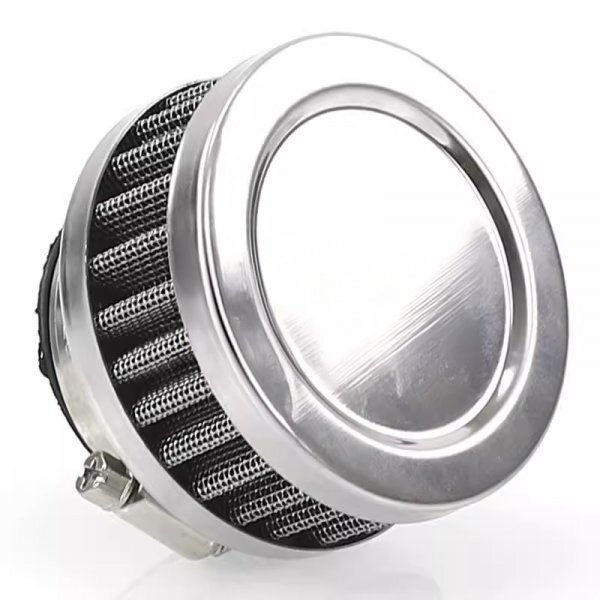 エアフィルタークリーナー 45Φ パワーフィルター ストレート 45mm バイクカスタムレストアに拍卖