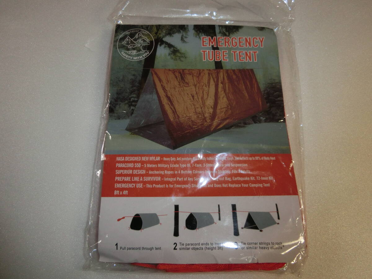 ★未使用 EMERGENCY TUBE TENT 簡易テント 災害用 拍卖