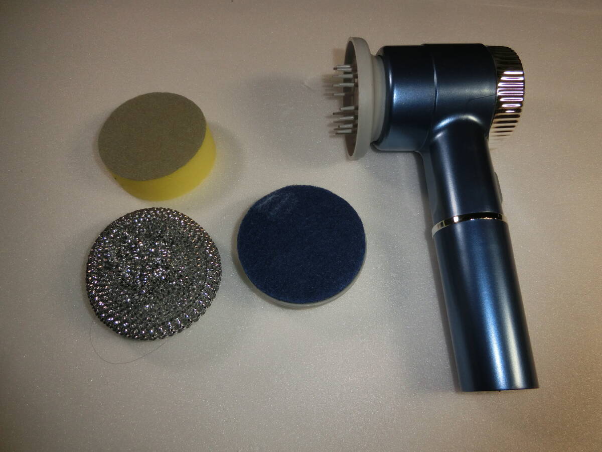 ★電動 掃除用 ブラシ 交換用 アタッチメント セット USB 充電式 コードレス お風呂 タイル キッチン拍卖