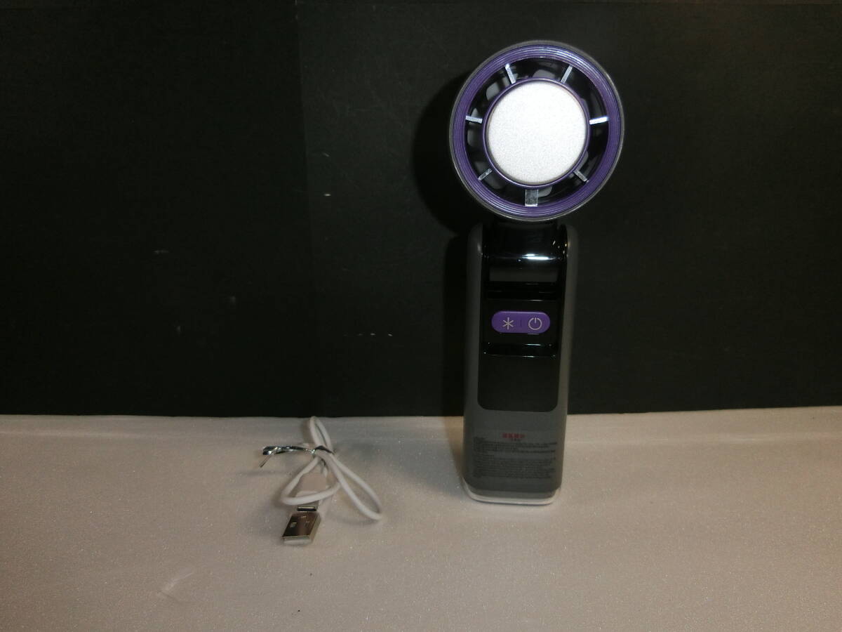 冷却クーラーファン ハンディファン ひんやり ハンズフリー 卓上 扇風機 小型 上向き送風 首掛け コンパクト クール 冷感 ポータブルファン拍卖