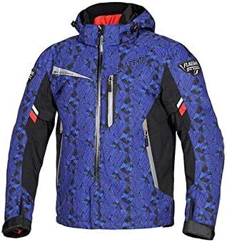 FLAGSHIP ツーリングジャケット アドバンスドGPCパーカー Sサイズ カラー ブルー ライディングジャケット拍卖