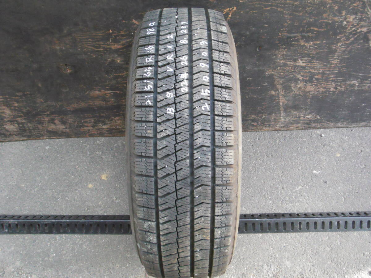 215/65R16 98Q●ブリヂストン 2022年スタッドレス1本●250903拍卖