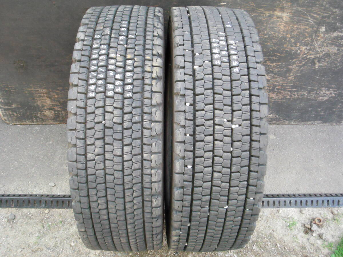 245/70R19.5 136/134●ブリヂストン 2023年スタッドレス2本●250916拍卖