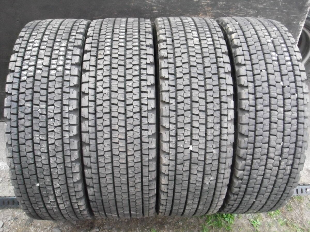 245/70R19.5 136/134J●ブリヂストンBRM 再生スタッドレス4本●251001拍卖