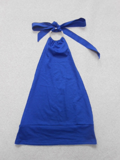 ♪新品★barak バラク★ざっくり 背中開き 首紐 セクシー ホルター ネック Oリング インナー ノースリーブ 重ね着用 トップス ギャル 細身 拍卖