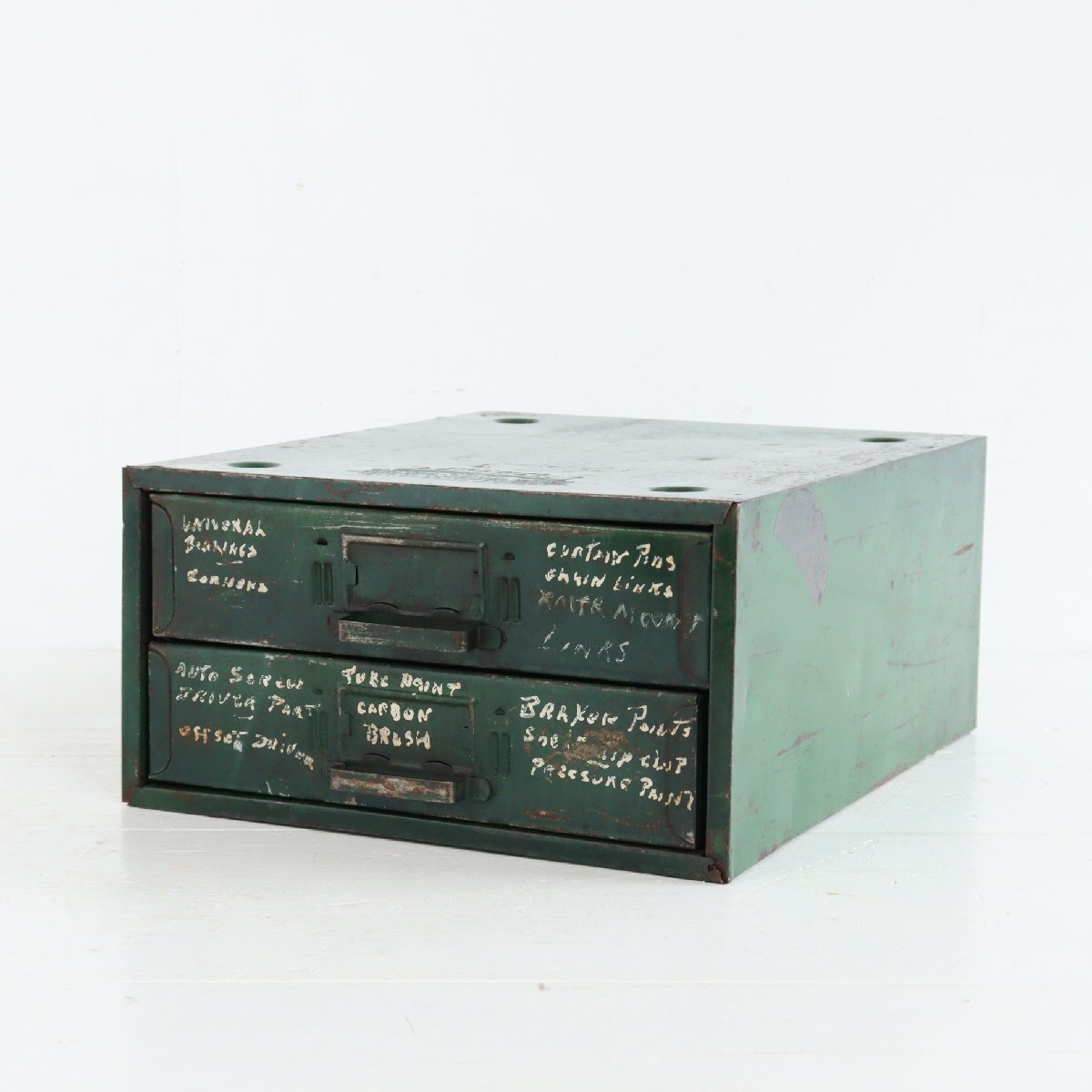 UNION STEEL CHEST CORPORATION スチールキャビネット / アメリカ ヴィンテージ 2段引出し #702-55-136-531拍卖