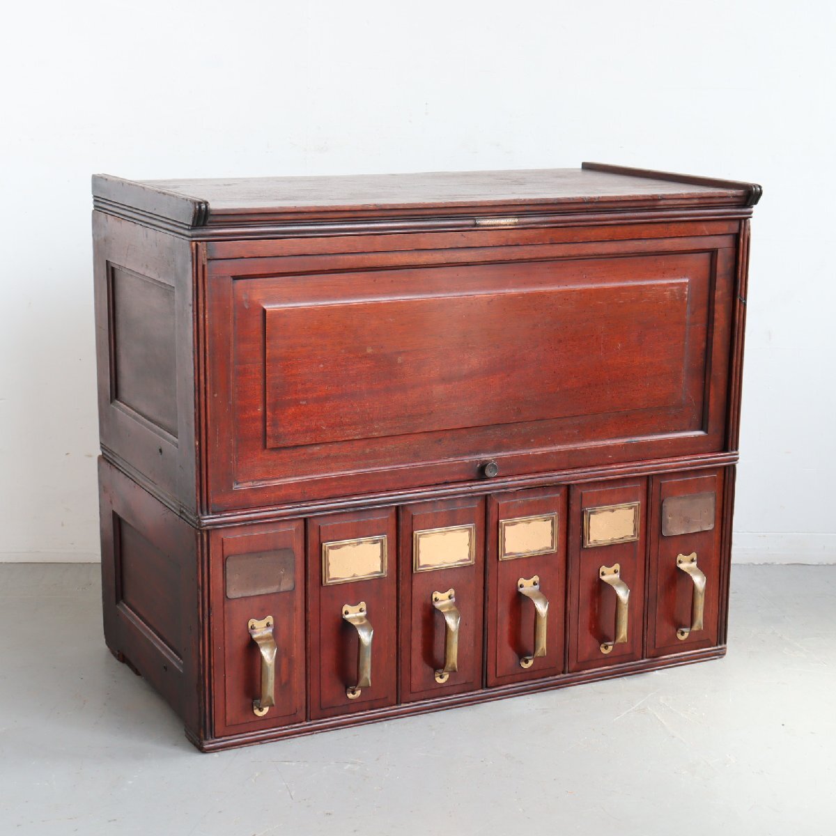 YAWMAN&ERBE ヴィンテージ ファイルキャビネット/アンティーク アメリカ 収納什器 ディスプレイ キャビネット #702-200-209-321拍卖