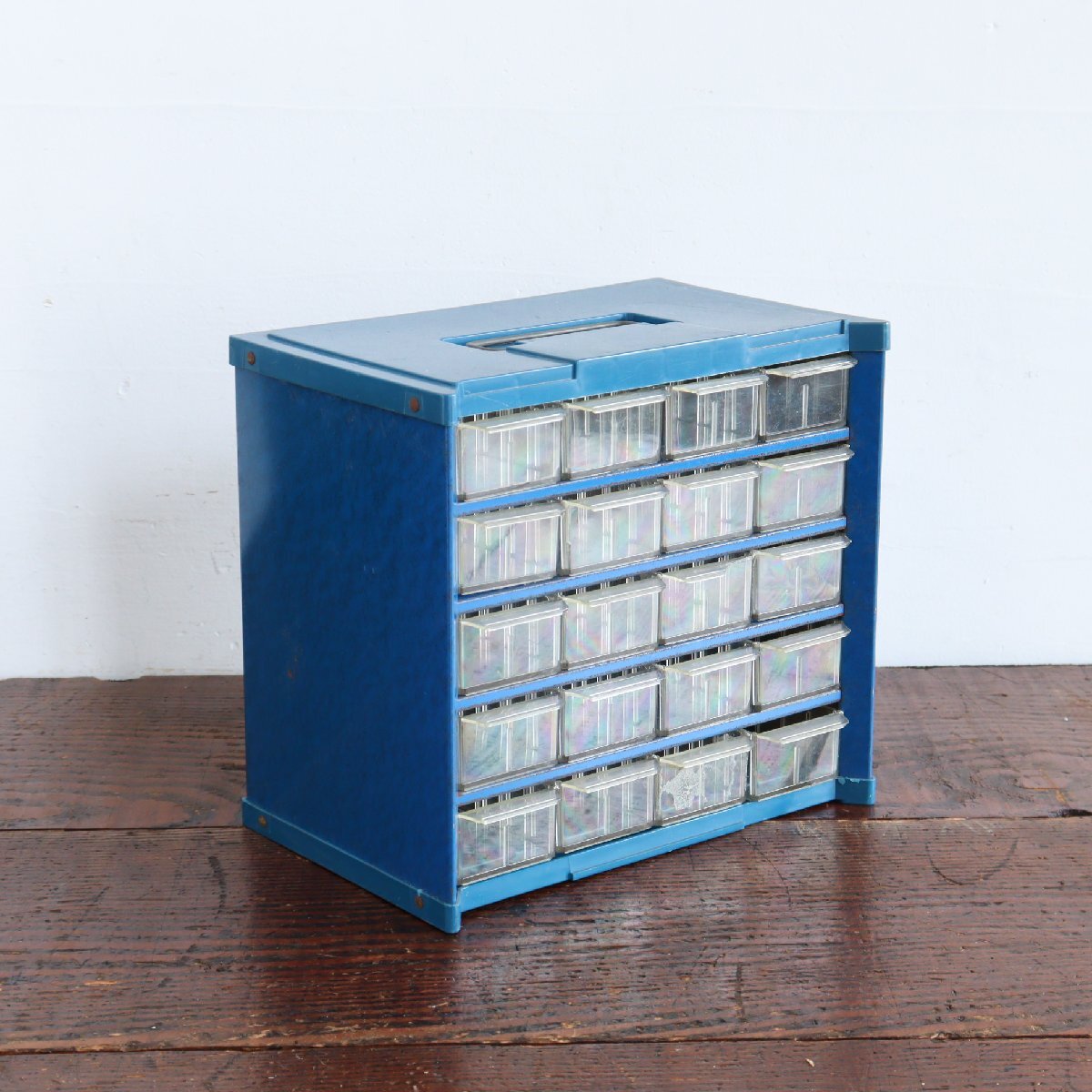 ヴィンテージ パーツキャビネット /アメリカ USA インダストリアル ガレージ 店舗什器 収納 ディスプレイ#702-16-55-512拍卖