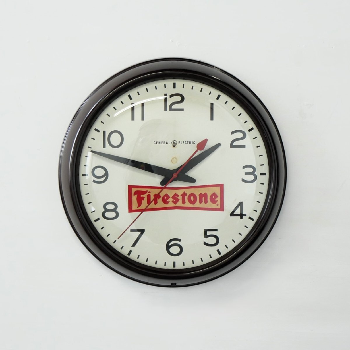 50s GENERAL ELECTRIC スクールクロック / アメリカ GE ゼネラルエレクトリック 壁掛時計 インダストリアル デザイン #702-100-239-201拍卖