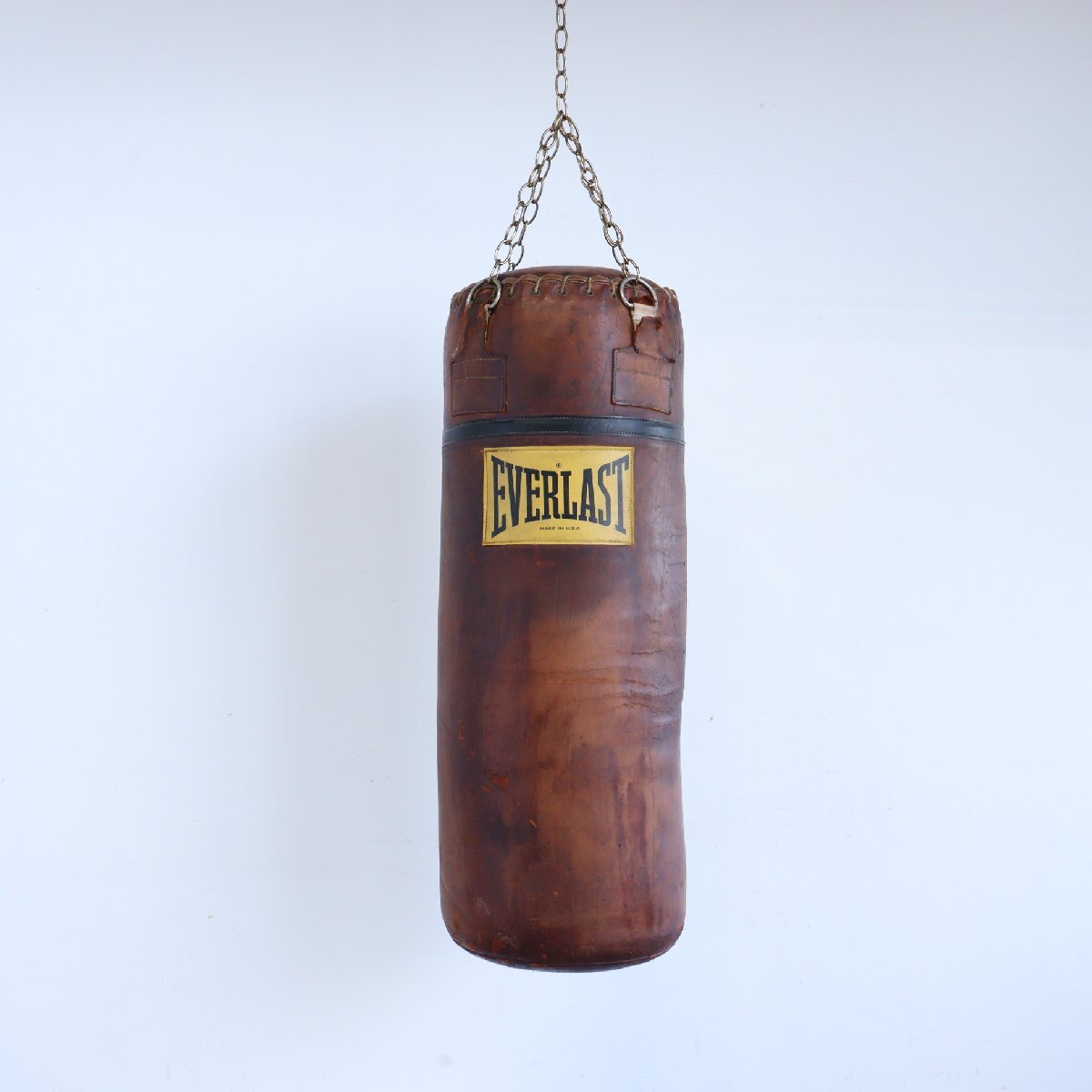 Everlast アメリカ ヴィンテージ サンドバッグ /スポーツ用品 ボクシング USA ディスプレイ アンティーク 雑貨 #610-220-288-93拍卖