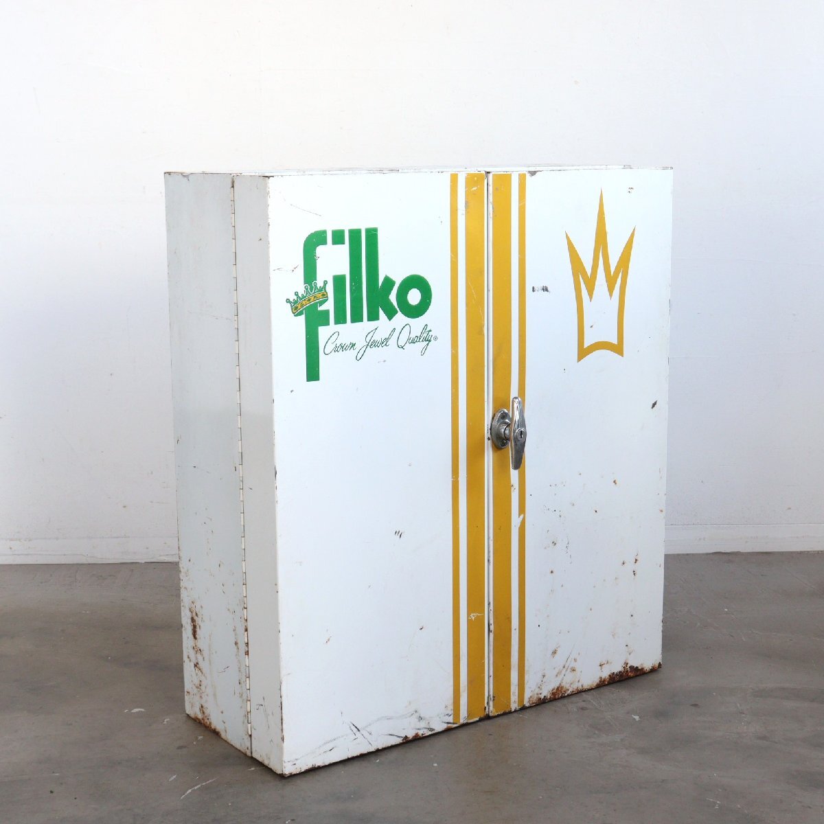 50s 60s FILKO ヴィンテージ パーツキャビネット /アメリカ メタル製 工具 インダストリアル ガレージ USA #510-100-61-304拍卖