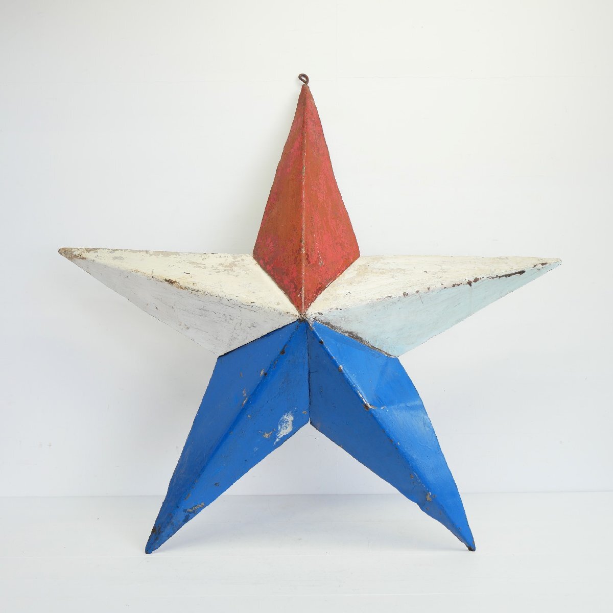 U.S.ヴィンテージ 金属製 バーンスター / アメリカ 納屋 装飾 縁起物 ペンシルベニア州 農家 ディスプレイ小物 #510-9-40-27拍卖