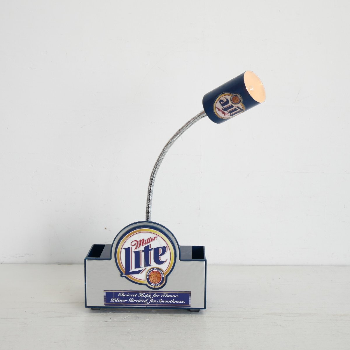 90s ヴィンテージ Miller Lite キャッシュレジスターランプ / アメリカ ミラーライト ビール アドバタイジング 卓上照明 #610-10-301-445拍卖