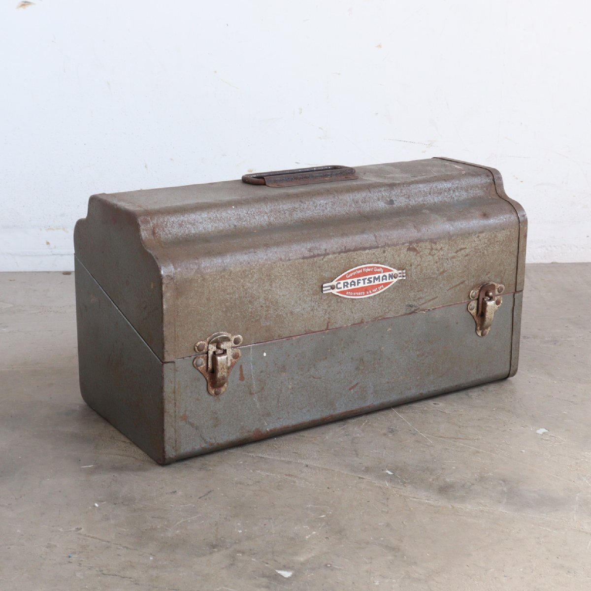 CRAFTSMAN ヴィンテージ ツールボックス/ アメリカ 工具入れ 収納箱 ガレージ 店舗什器 インダストリアル#602-20-57-364拍卖