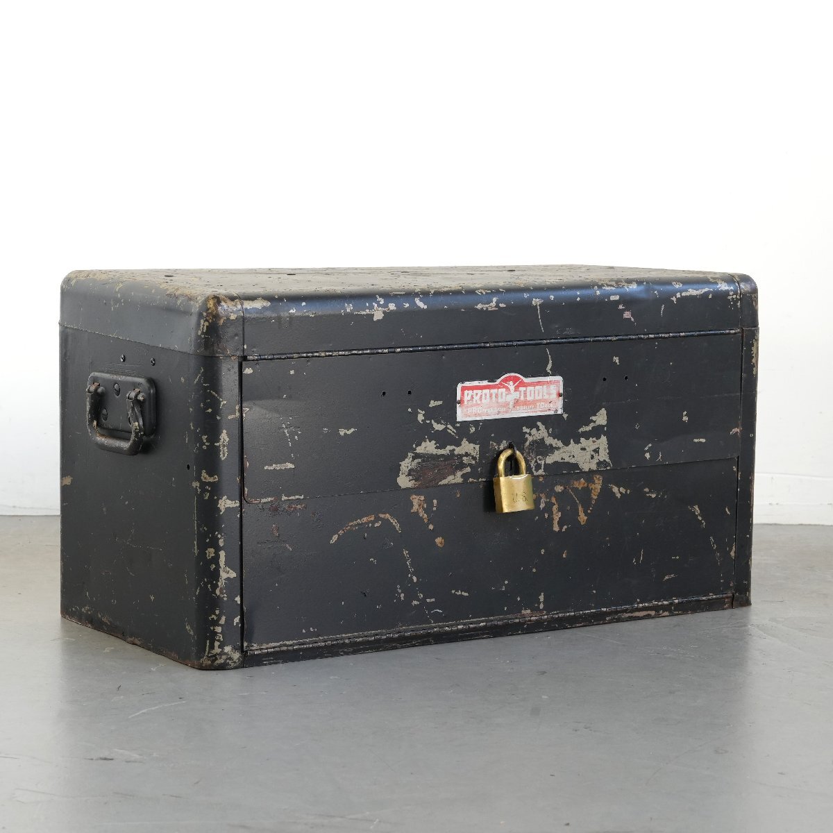 PROTO TOOLS ヴィンテージ ツールボックス / キャビネット Flying Lady 旧ロゴ アメリカ 工具入れ インダストリアル #610-40-356-725拍卖
