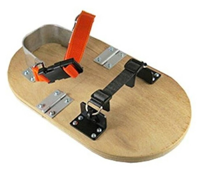 舗装用下駄 らくらく下駄 中折れ式 左右一組 アイデア・サポート IS04001 舗装工事 道路工事 シモダトンボ 舗装下駄拍卖