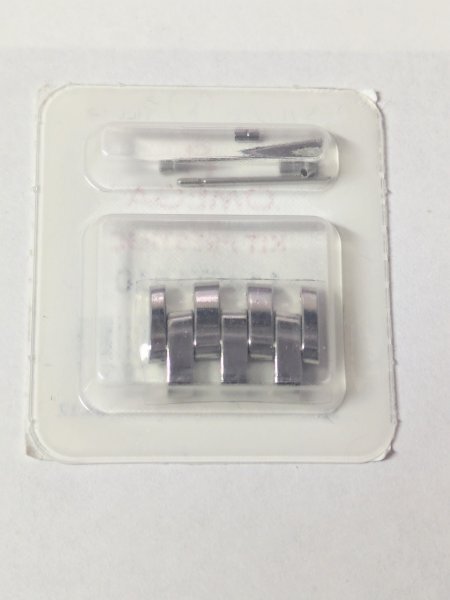 時計店より 未開封品◆腕時計ブレス駒◆【オメガ/OMEGA】114ST1510 デ・ヴィル? 16mm? 1コマ SS 純正 部品 パーツ 修理屋 ★4拍卖