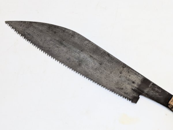売切 ★希少 古い 手鋸 ノコ 伝統宮大工 古鉄 鋼 在銘有り ノコギリ 古道具 職人 刃こぼれ無 伝統道具 がんど鋸 レトロ ビンテージ /1拍卖