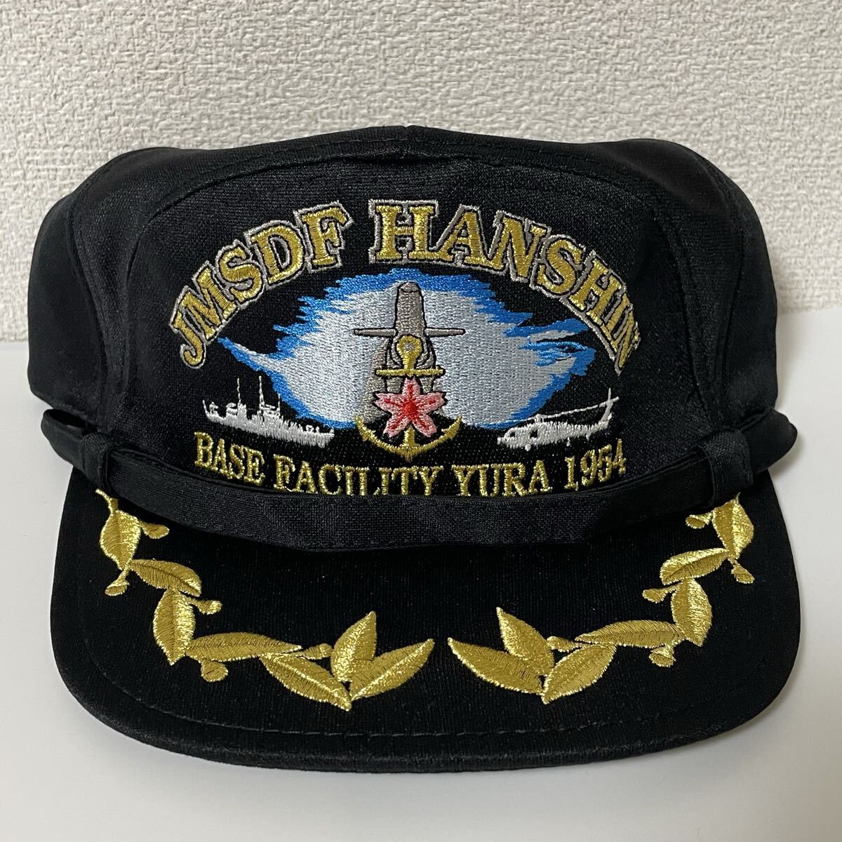 海上自衛隊 由良基地分遣隊識別帽・部隊帽 キャップ拍卖