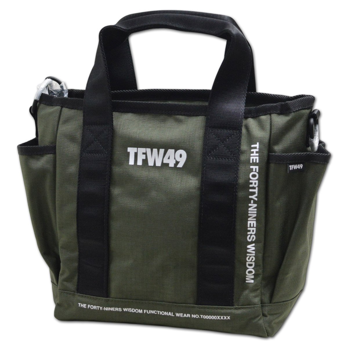 2025秋冬新作 TFW49 junhashimoto メンズ カートバッグ ミニトート カーキ T132510020 KH ジュンハシモト ゴルフ ラウンドポーチ @拍卖