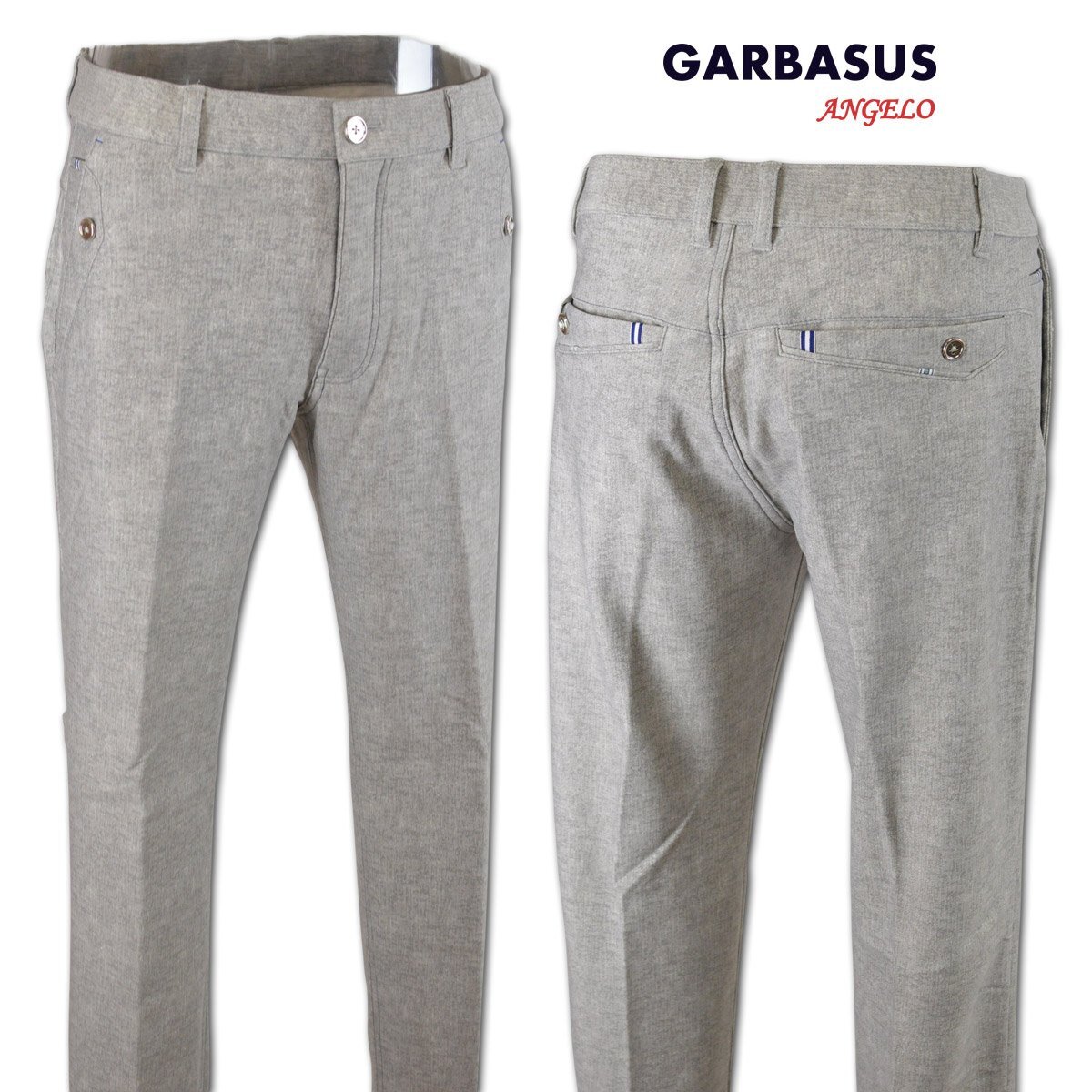 2025秋冬新作【GARBASUS ガルバス】メンズ パンツ 82cm グレー 56-5396-03-33 アンジェロ 秋冬用 カジュアル ゴルフ おしゃれ かっこいい @拍卖