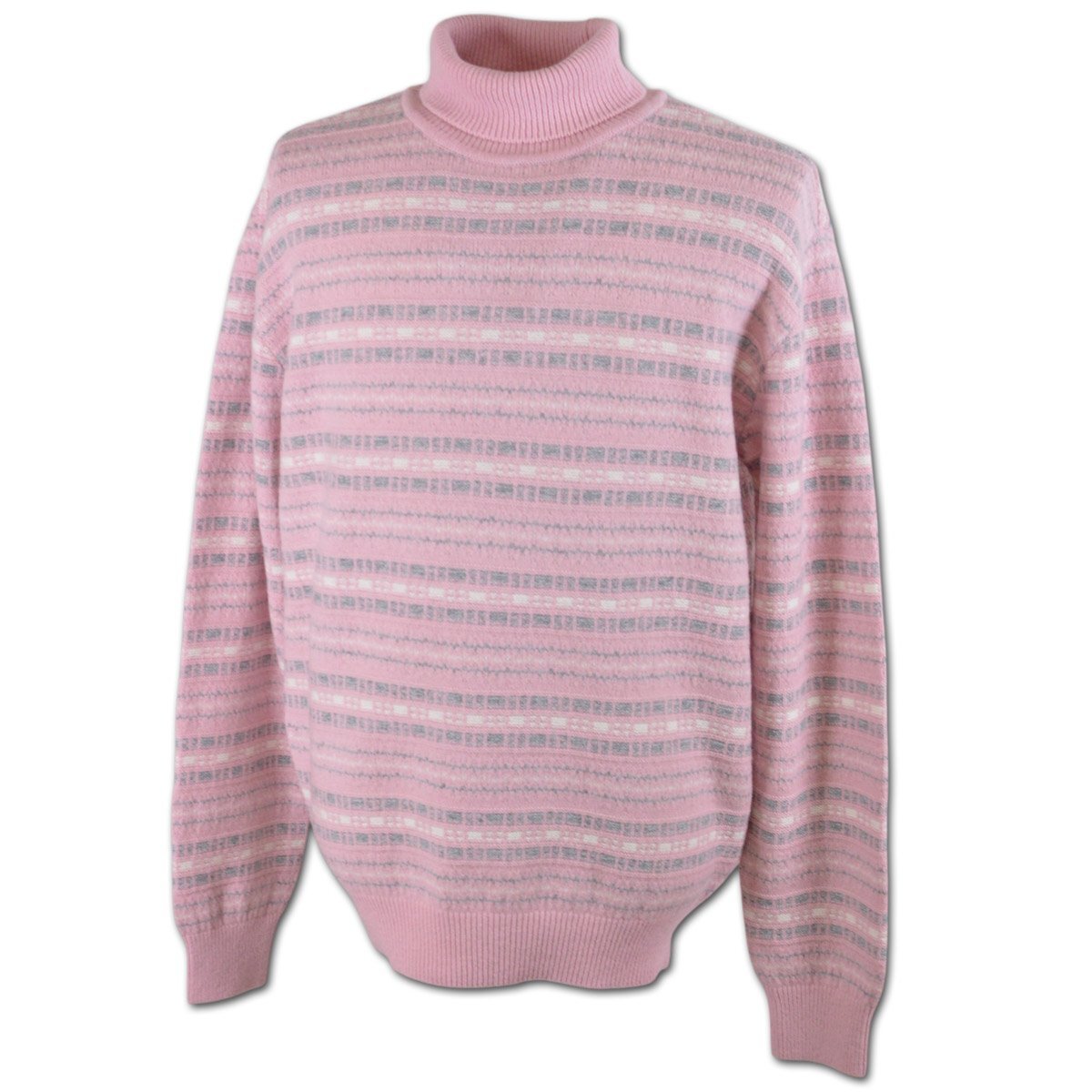 3割引【GARBASUS ガルバス】メンズ タートルネックセーター M(46) ピンク 45-7901-03-63 アンジェロ カジュアル ゴルフ おしゃれ 高級 @拍卖