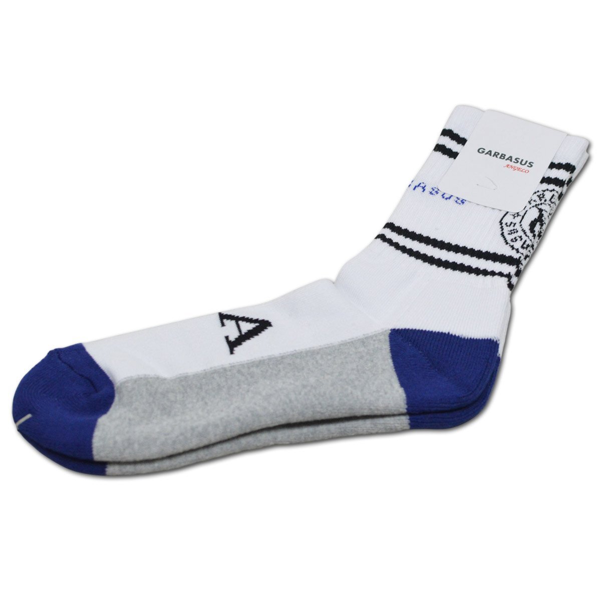 【GARBASUS ガルバス】メンズ ソックス 靴下 白 45-0302-03-01 アンジェロ カジュアル ゴルフ おしゃれ かっこいい 高級 日本製 @拍卖