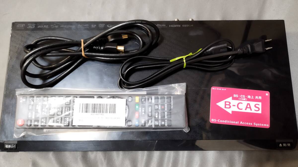 【 HDD:1TB ⇒ 8TB 】Panasonic DMR-BZT820◆Western Digital:WD80EMAZ搭載 3番組同時録画♪ ☆新品互換リモコン・HDMIケーブル等付属拍卖