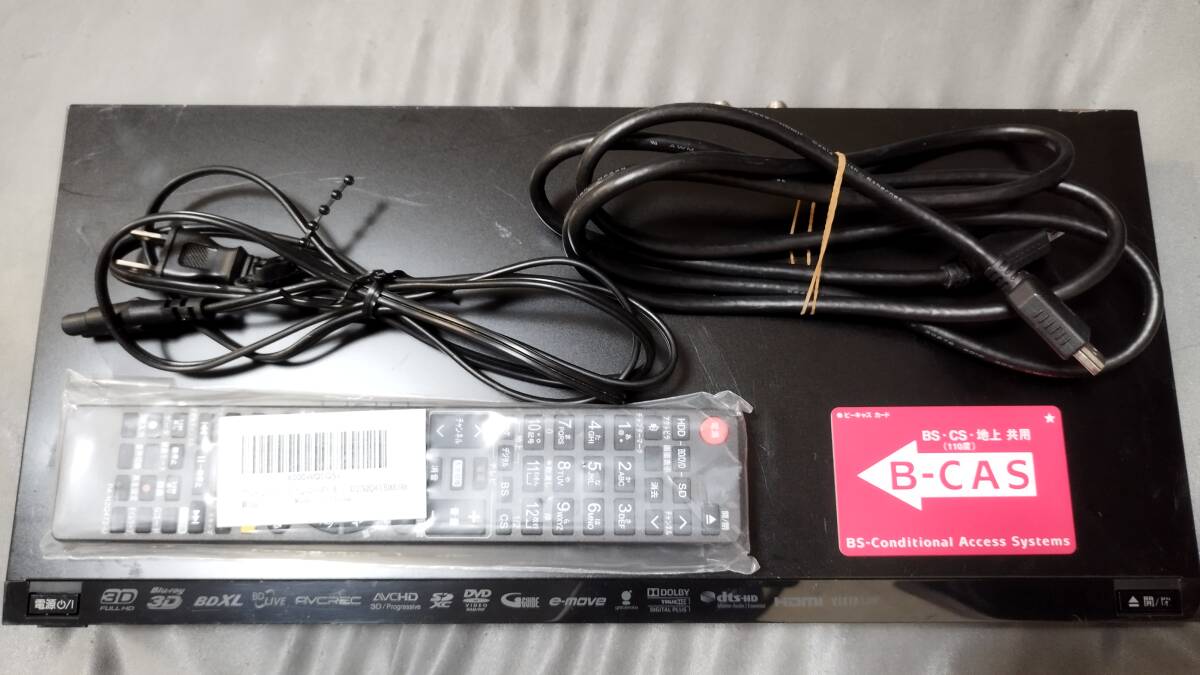 【 HDD:1TB ⇒ 8TB 】Panasonic DMR-BZT725◆Western Digital:WD80EFZX搭載 3番組同時録画♪ ☆新品互換リモコン・HDMIケーブル等付属拍卖