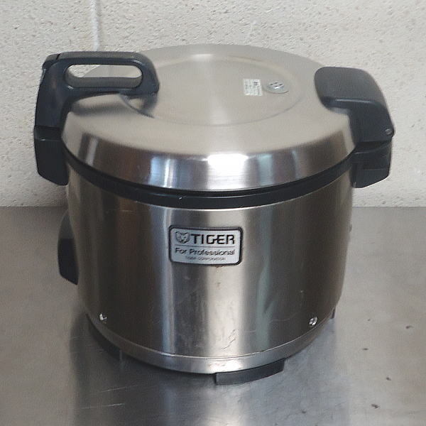 中古 業務用 12年製 TIGER タイガー 1.5升 2.7L 電気100V 炊飯ジャー 炊飯器 保温付き JNO-A270 ステンレス 作動良好 現状品 傷汚有拍卖