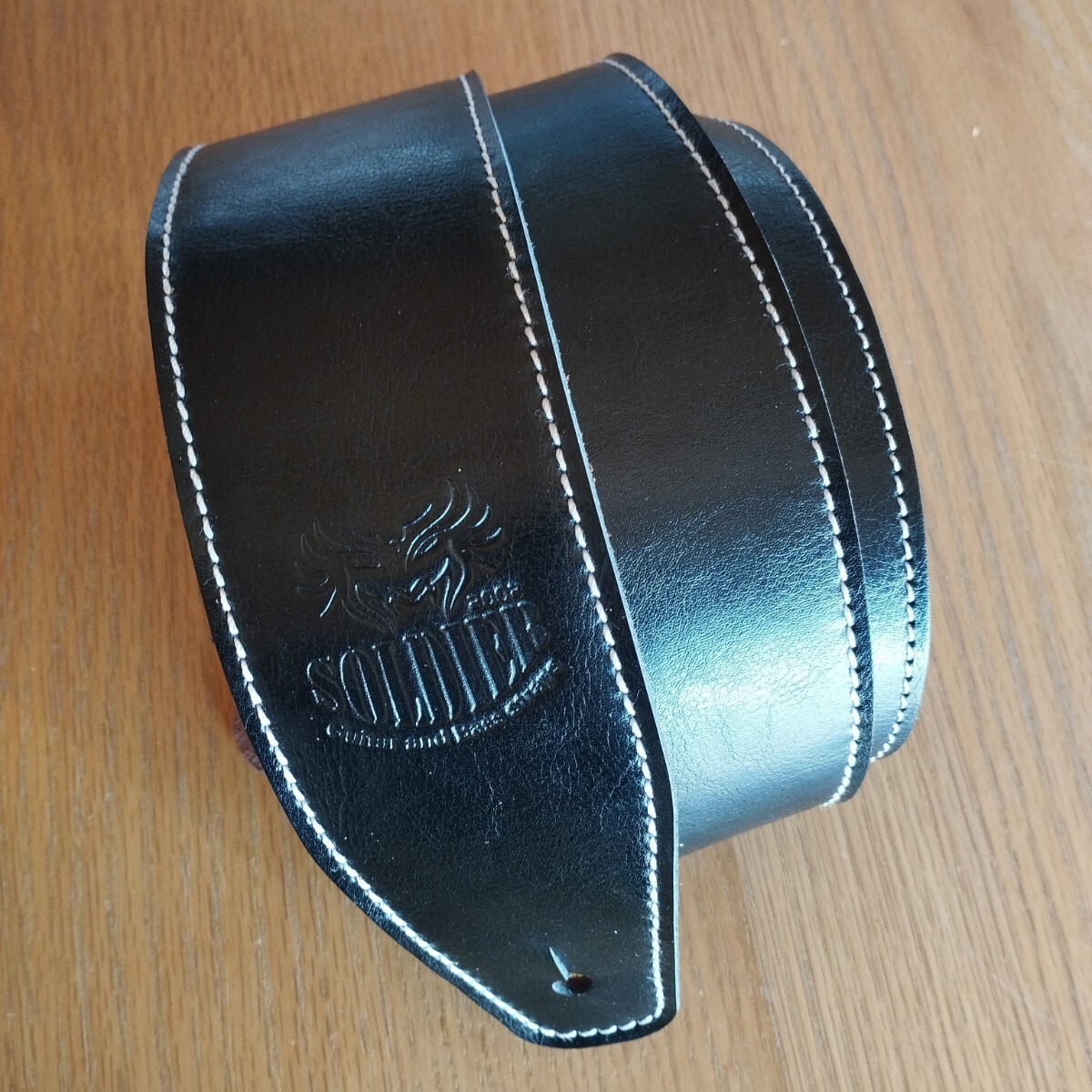 新品 Laquest 本革製ストラップ Black(A)拍卖