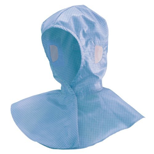 ミドリ安全 クリーンウェア クリーン フード 男女兼用 制電 通気性 VC01B ブルー L拍卖