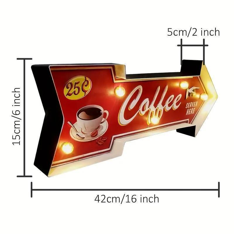 Newネオン祭セール 在庫限コーヒー LEDレトロネオンサイン アメリカン雑貨v拍卖
