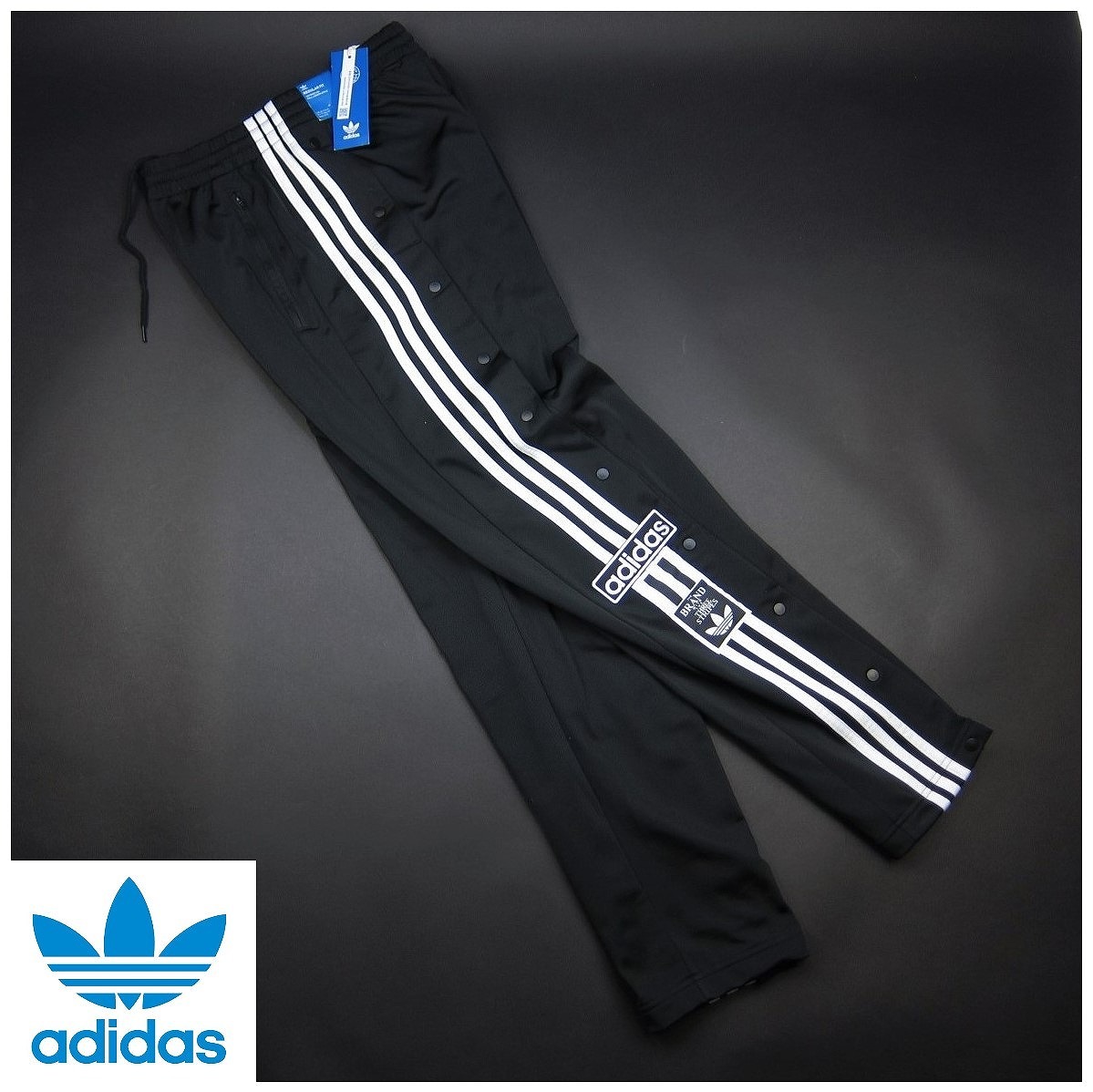 新品 ■ adidas originals アディダス オリジナルス アディブレイク トラックパンツ332/501黒/【M】拍卖