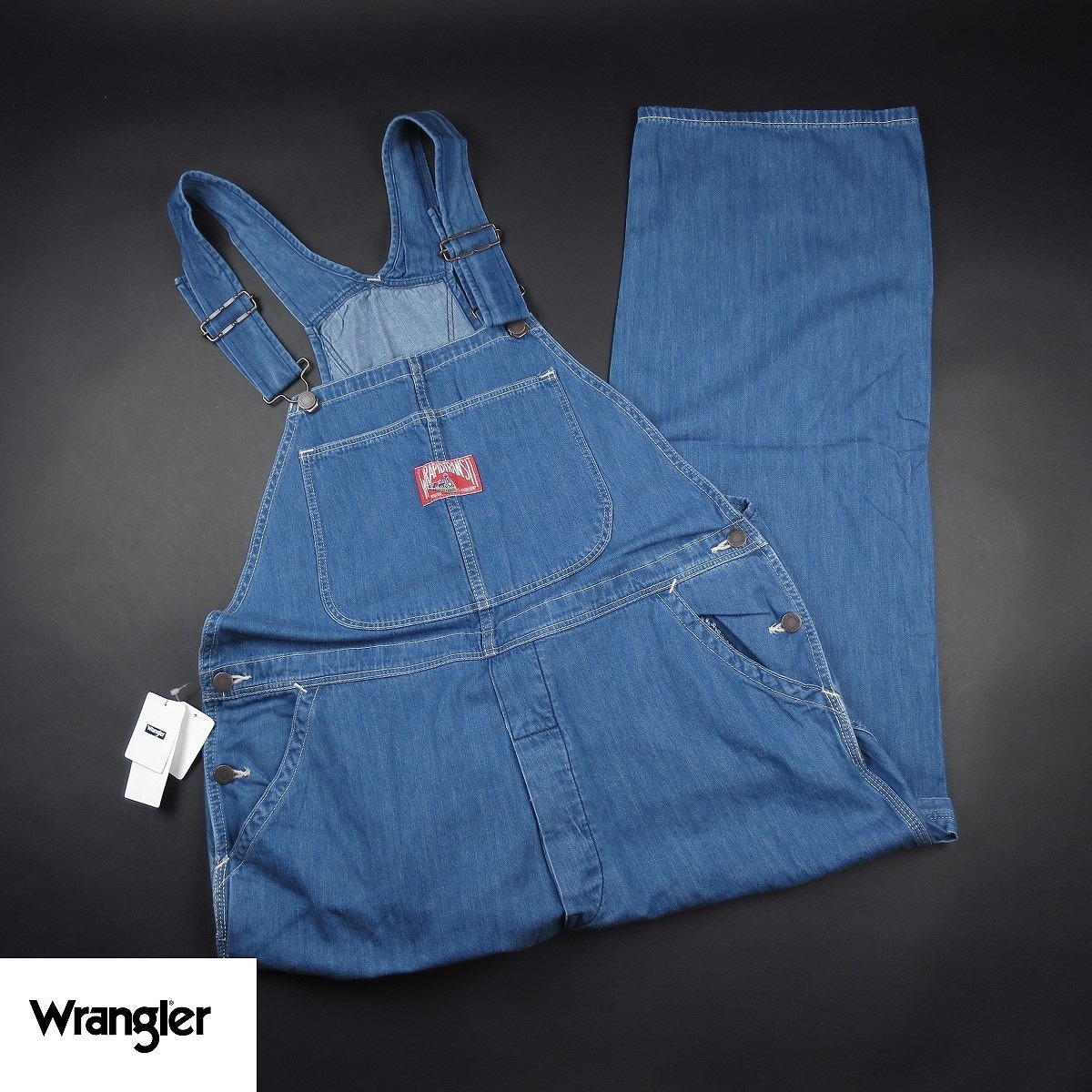 新品 ★ Wrangler ラングラー 70's WRAPID TRANSIT オーバーオール955/ユニセックス/156ライトブルー/【XS】拍卖