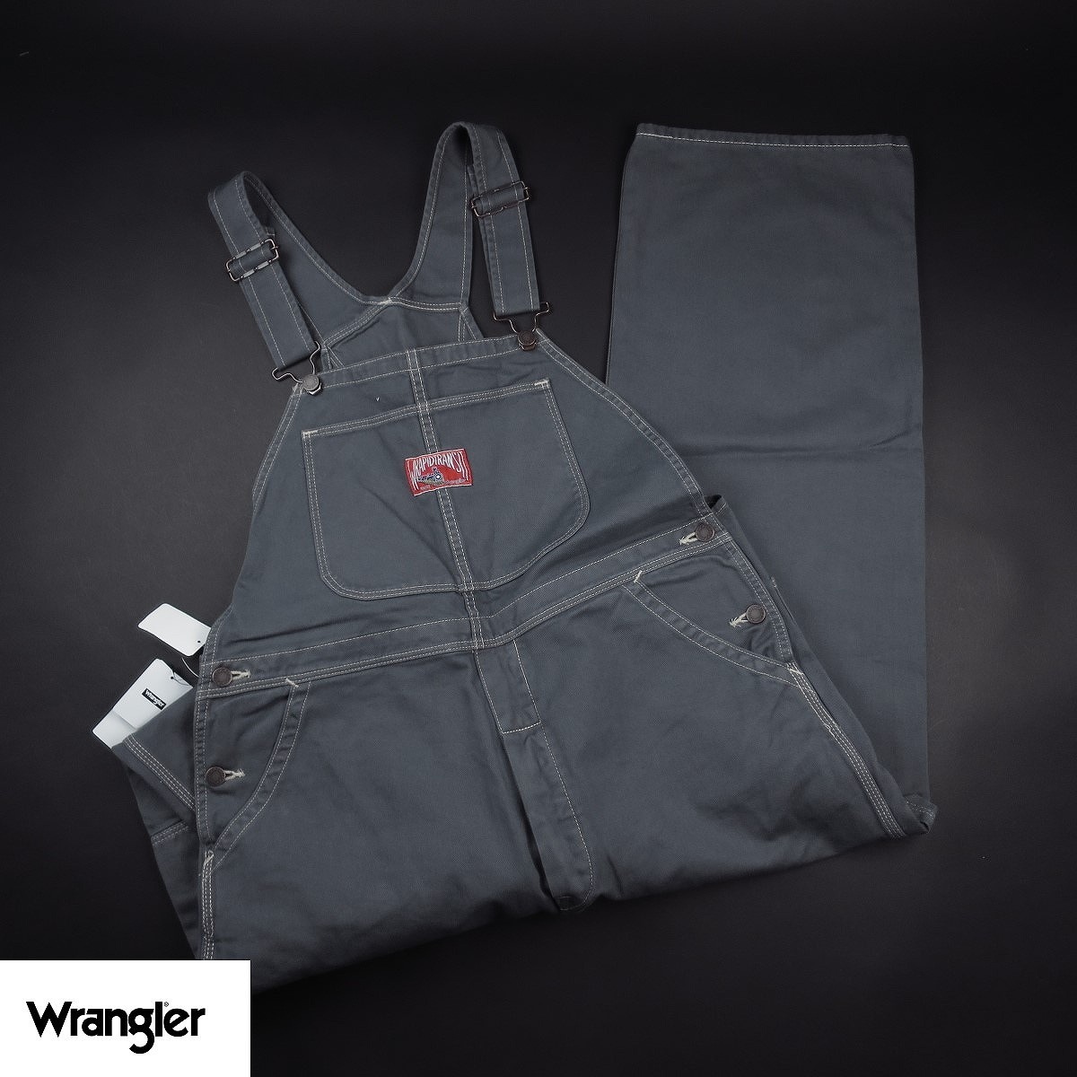 新品 ★ Wrangler ラングラー 70's WRAPID TRANSIT オーバーオール955/ユニセックス/202灰/【S】拍卖