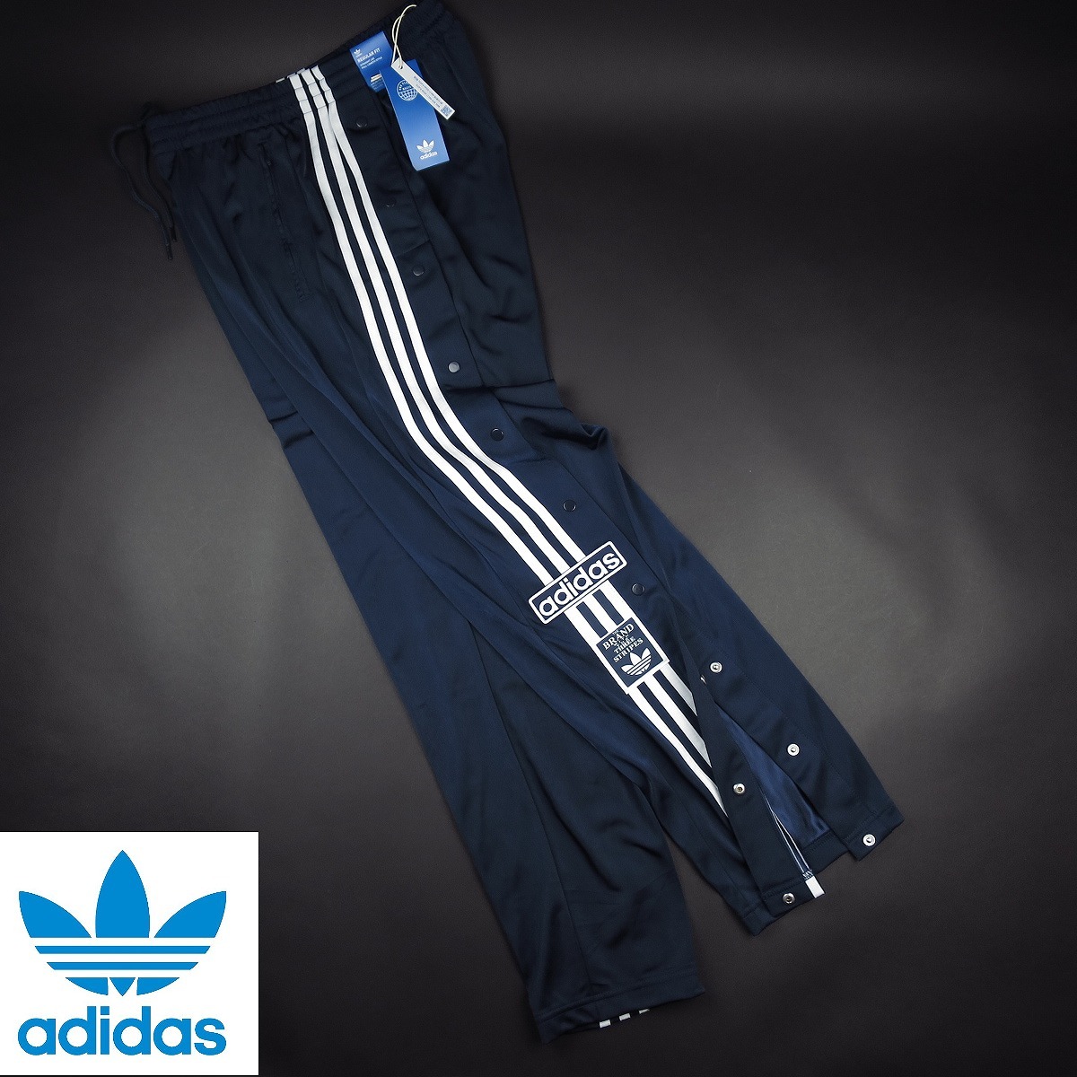 新品 ■ adidas originals アディダス オリジナルス クラシックス アディブレイク トラックパンツ513/366紺/【L】拍卖