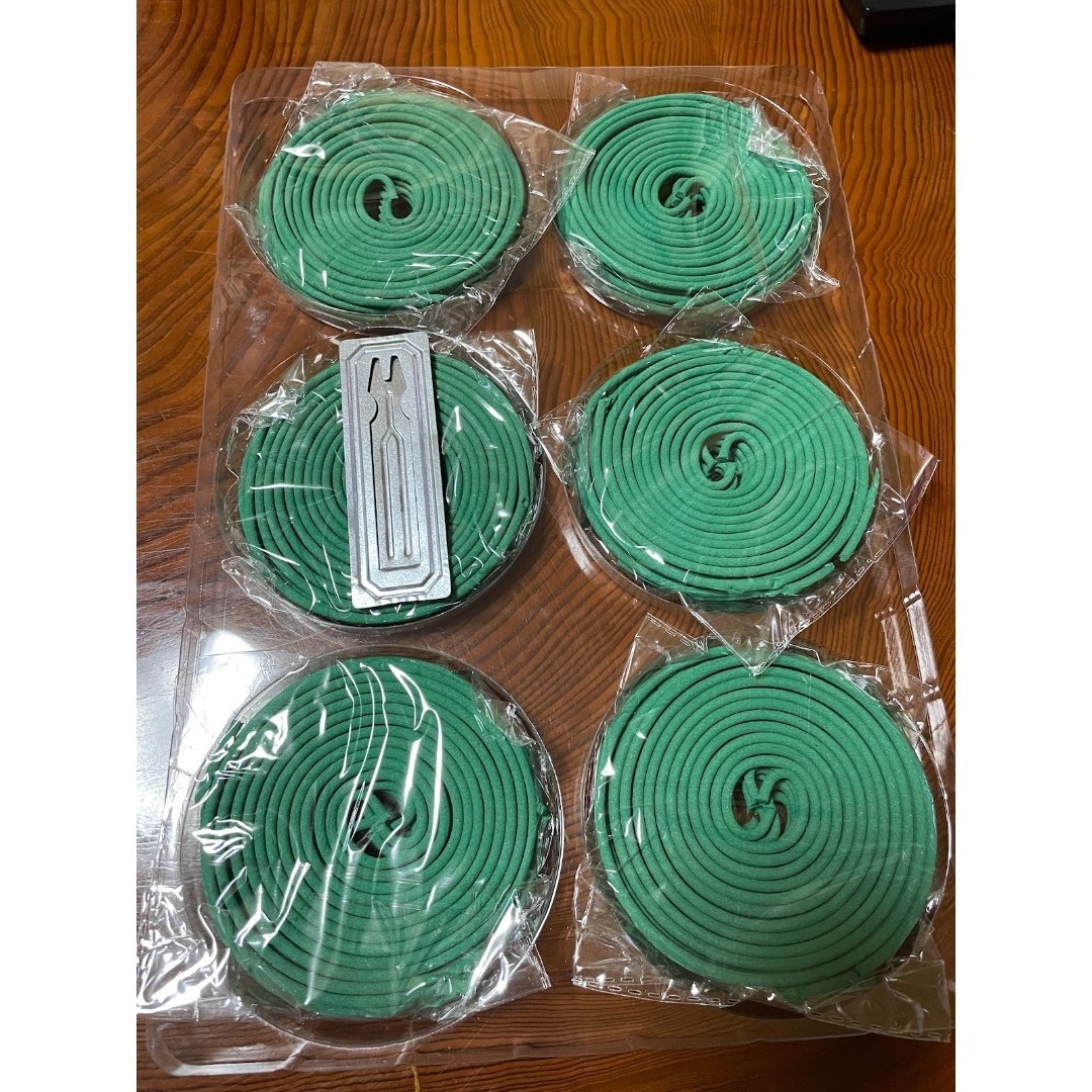 ★緑色のお香 ホルダー付き シトロネラ拍卖